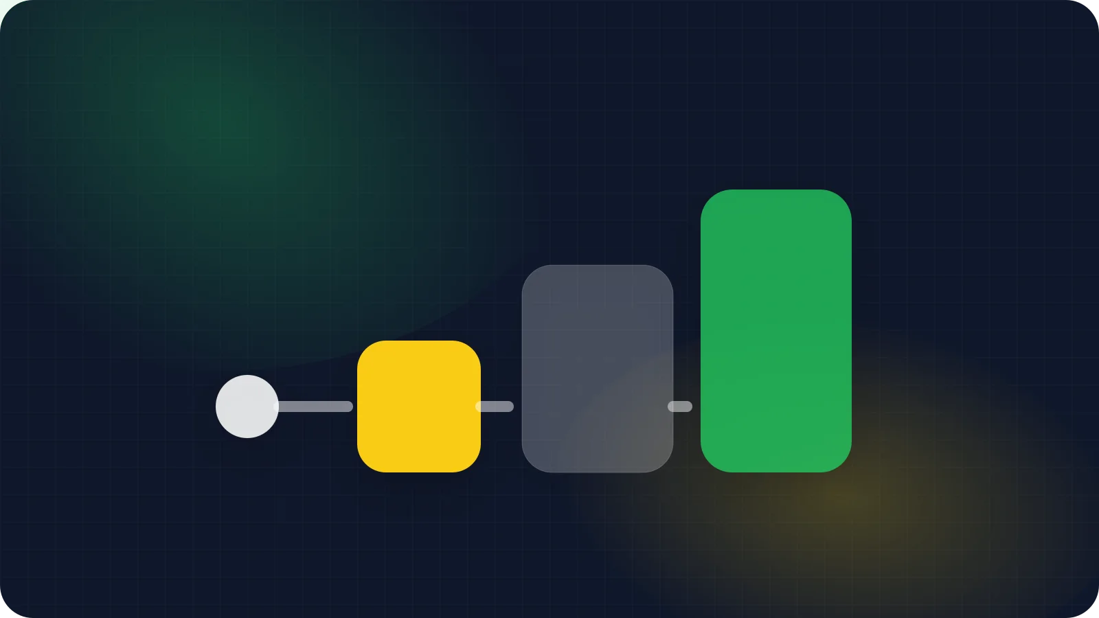 学習から収入につながる流れの抽象図