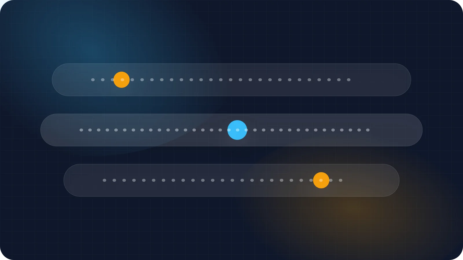 複数レーンに分かれる商流の抽象図
