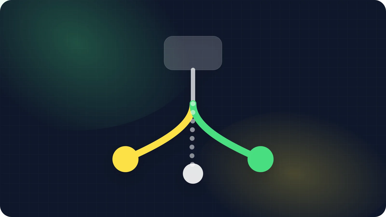複数の案件レーンを見比べる抽象図